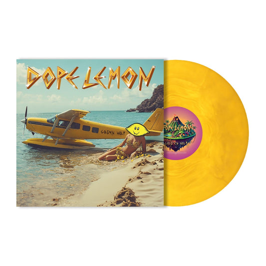 Dope Lemon - Golden Wolf - Gold Marble Vinyl LP Record { vinyl }