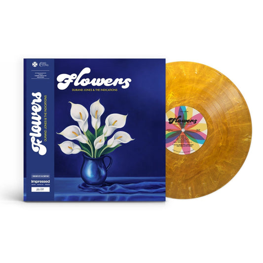 Durand Jones & The Indications - Flowers - Frosted Orange Vinyl LP { vinyl }