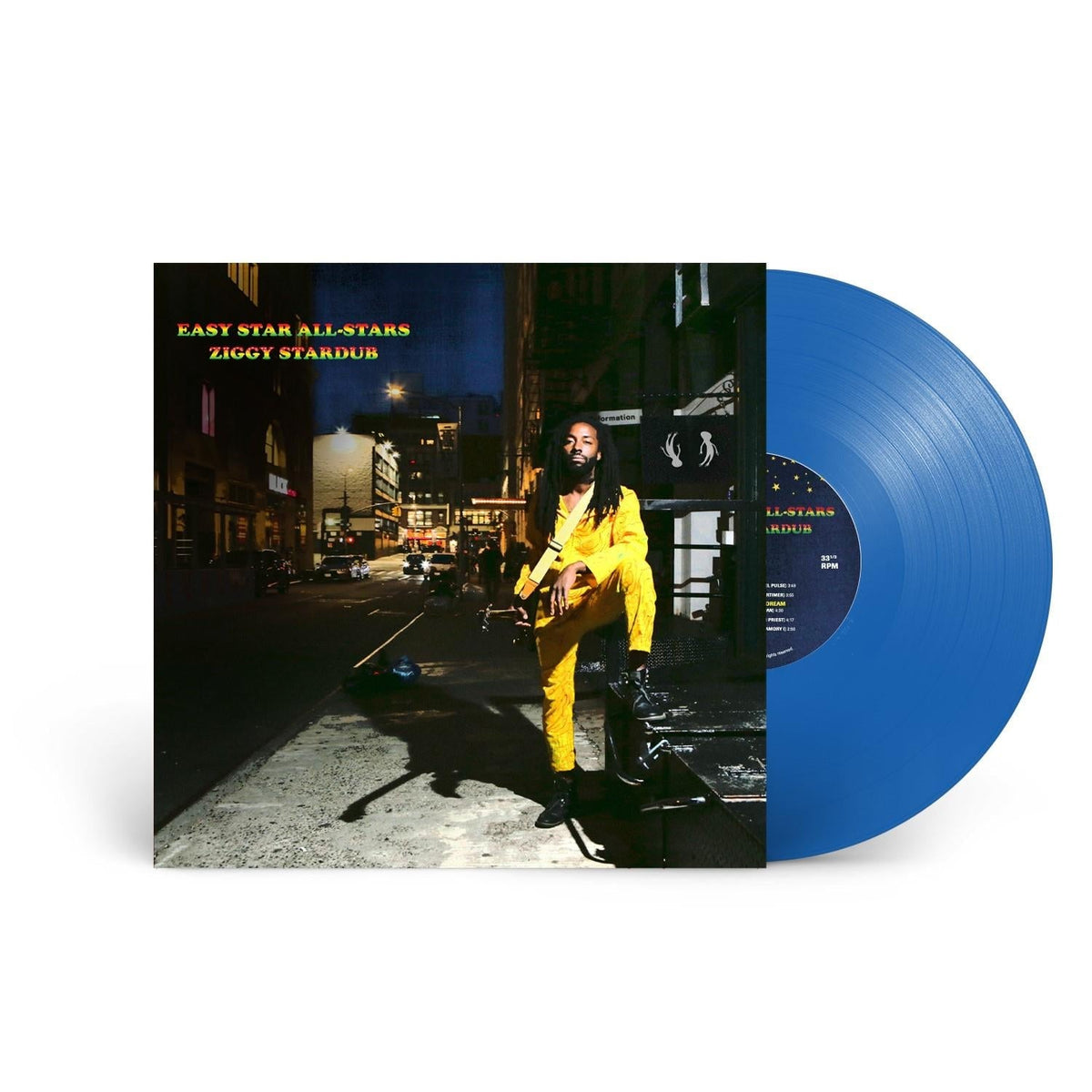Easy Star All Stars - Ziggy Stardub - Blue Vinyl LP Record { vinyl }