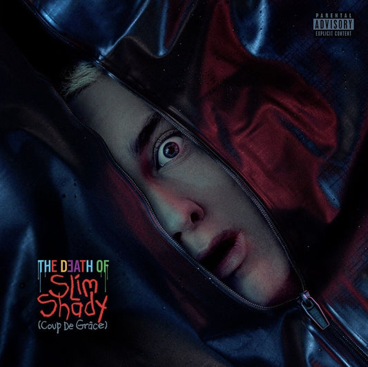 Eminem - The Death of Slim Shady (Coup de Grâce) (2LP Red Blue Vinyl Record) { vinyl }