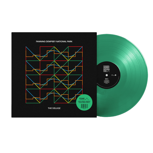Fanning Dempsey National Park - The Deluge - Green Vinyl LP Record { vinyl }