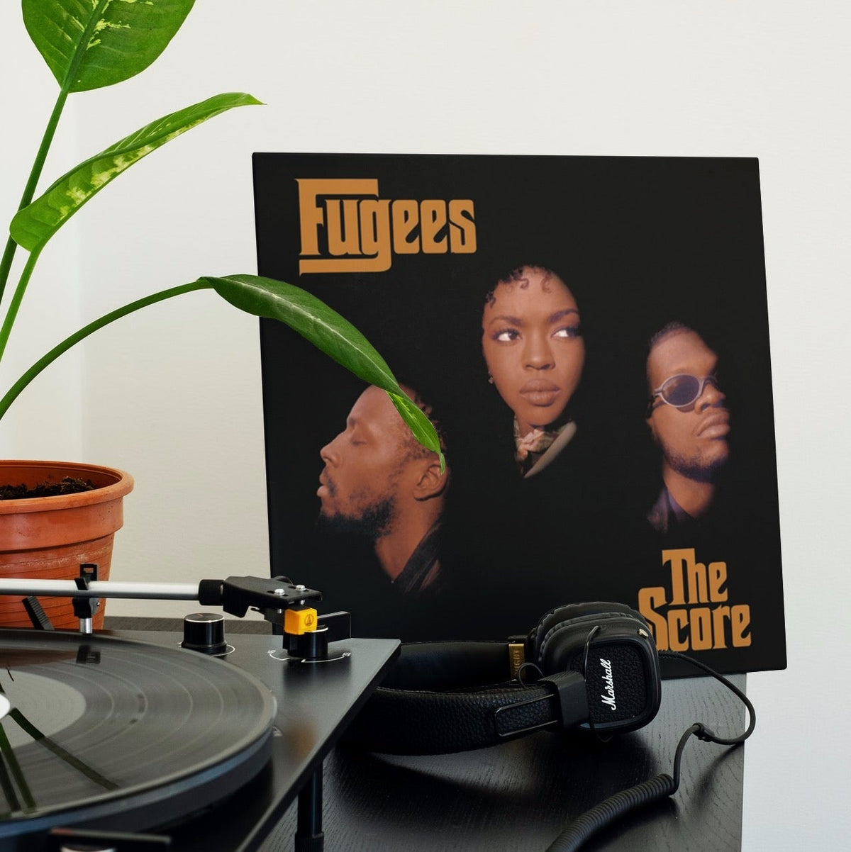 Fugees - The Score - Orange Vinyl LP Record { vinyl }