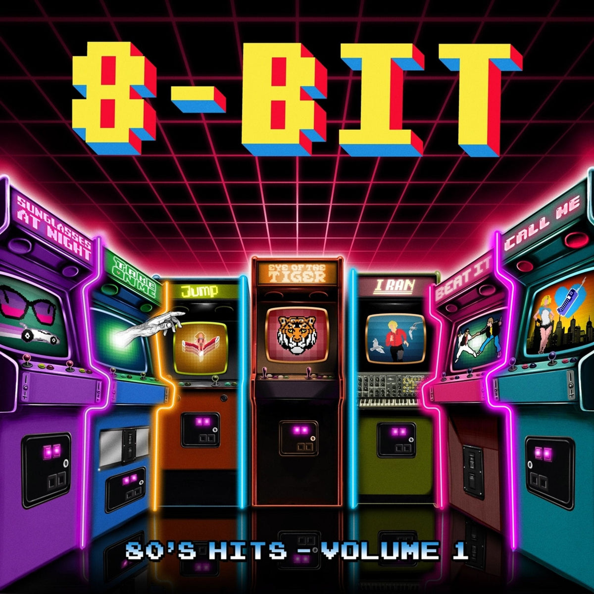 Gamer Boy - 8-Bit '80S Hits Volume 1 - Orange White Vinyl LP Record { vinyl }
