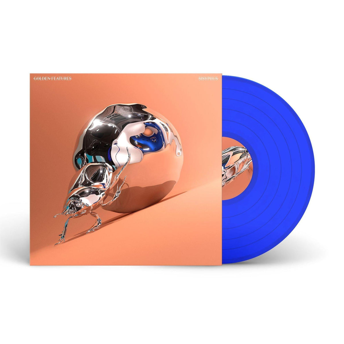 Golden Features - Sisyphus - Blue Vinyl LP Record { vinyl }