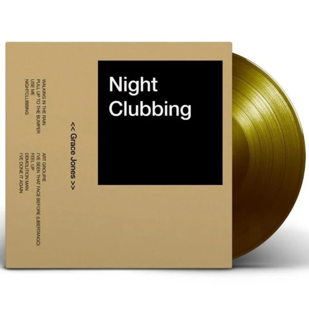 Grace Jones - Nightclubbing - Gold Vinyl LP Record { vinyl }