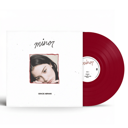 Gracie Abrams - Minor - 5 Year Anniversary Red Vinyl LP Record { vinyl }