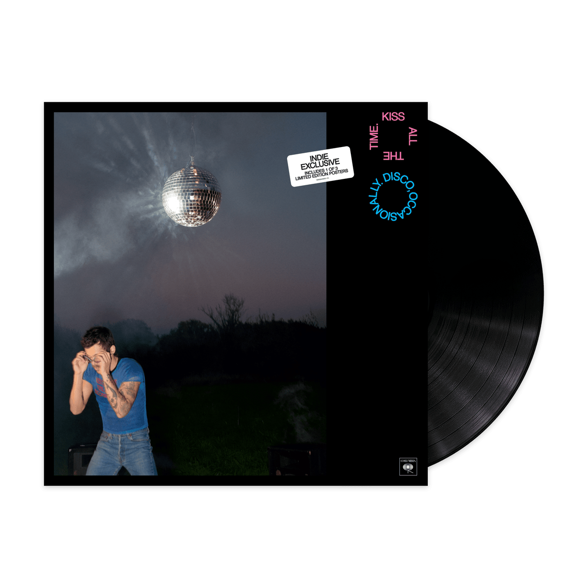 Harry Styles - Kiss All The Time. Disco, Occasionally. - Indie Vinyl LP Record w/ Random Poster { vinyl }