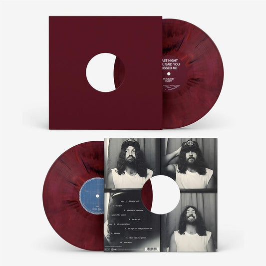 Hazlett - Last Night You Said You Missed Me - Red & Black Vinyl LP Record { vinyl }