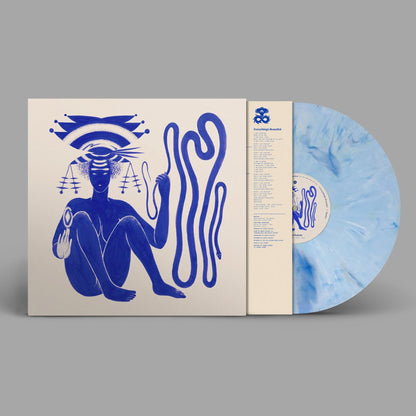Hiatus Kaiyote - Love Heart Cheat Code - Blue & White Marble Vinyl LP Record { vinyl }