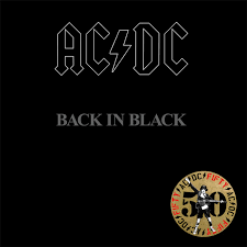 AC/DC - Back In Black - Gold Vinyl LP Record { vinyl }