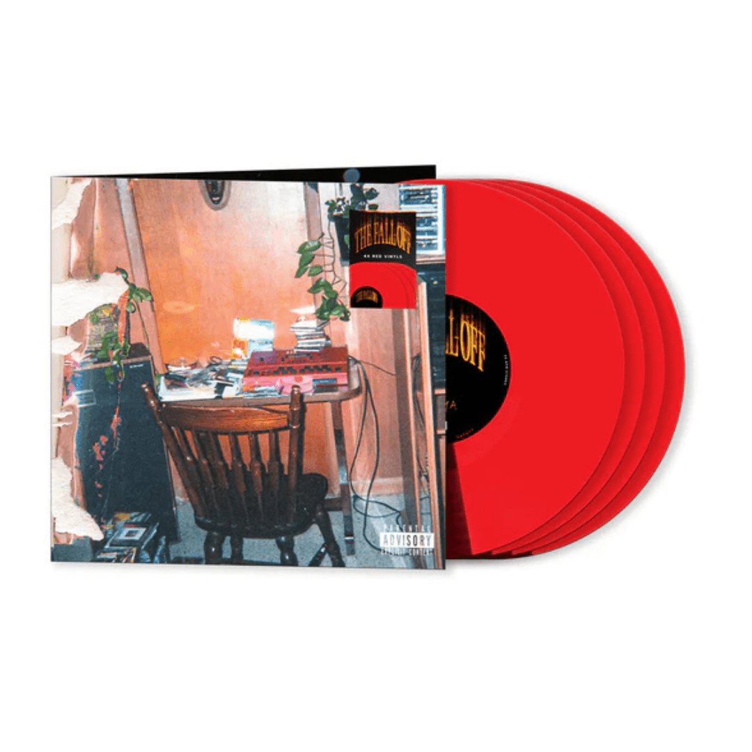 J Cole - The Fall Off - Red Vinyl LP Record { vinyl }