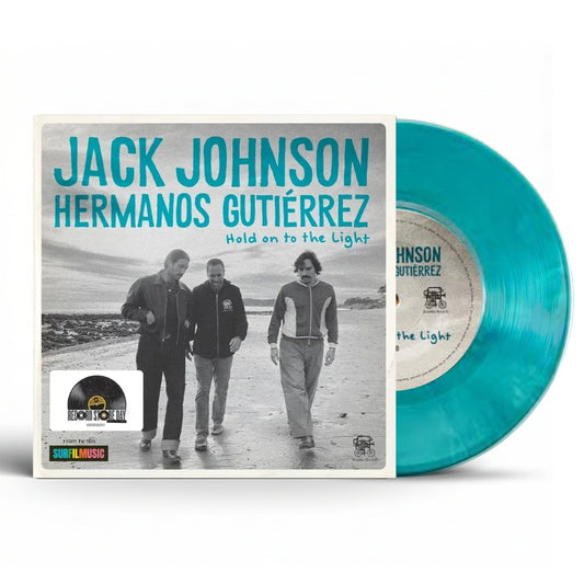 Jack Johnson & Hermanos Gutiérrez - Hold On To The Light - RSD 2026 Vinyl Turqouise 7" Single { vinyl }
