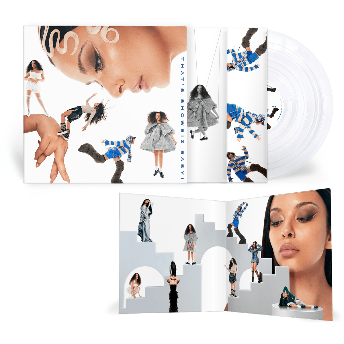 Jade - That's Showbiz Baby - Clear Vinyl LP Record { vinyl }