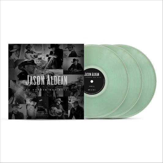 Jason Aldean - 30 Number One Hits - Coke Bottle Green Vinyl LP Record { vinyl }