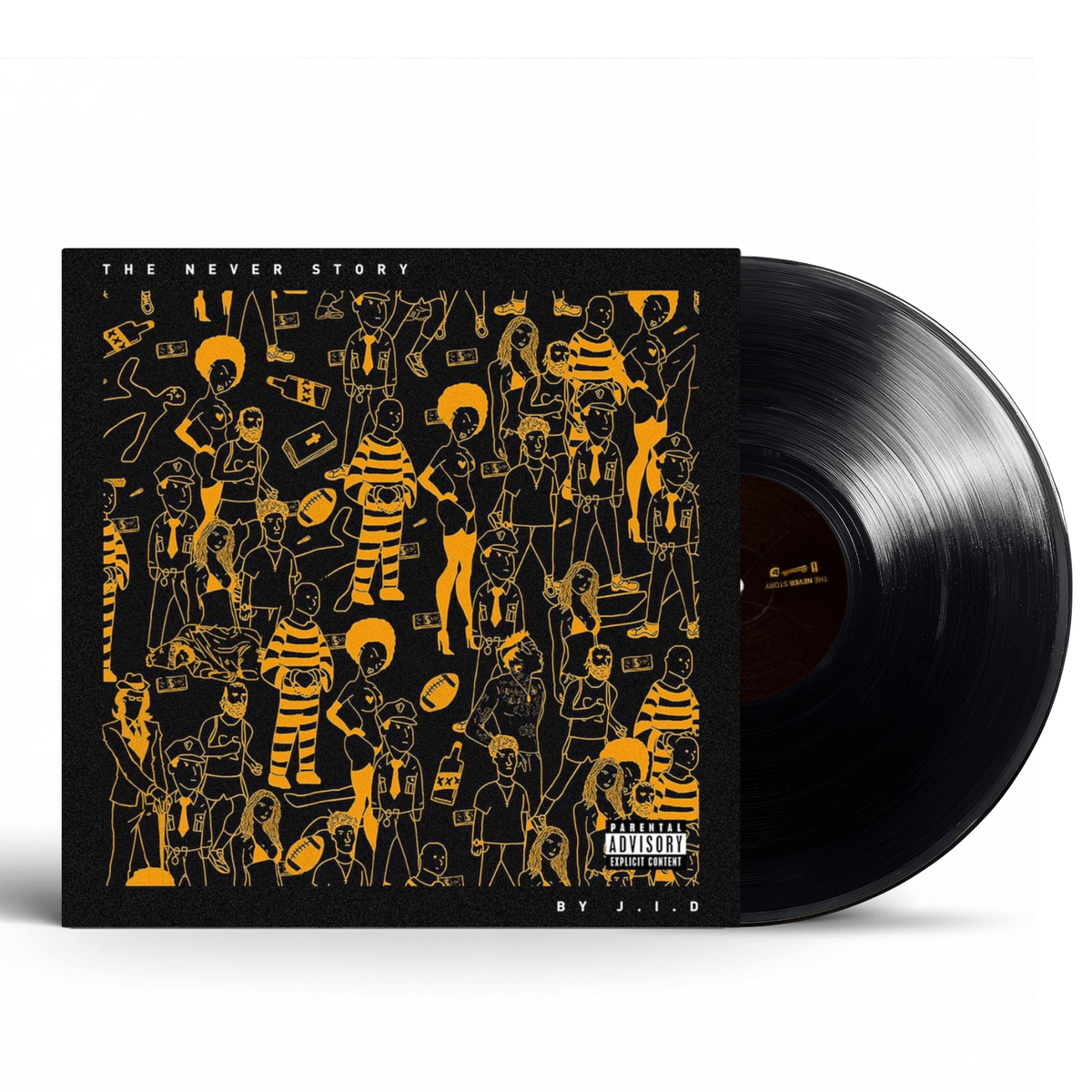 J.I.D. - The Never Story - Vinyl LP Record { vinyl }