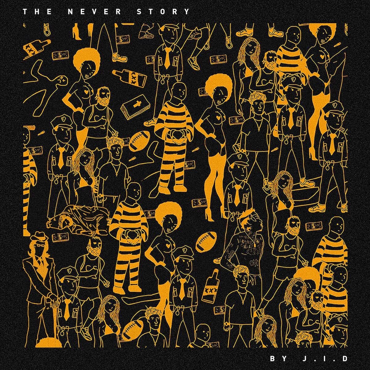 J.I.D. - The Never Story - Vinyl LP Record { vinyl }
