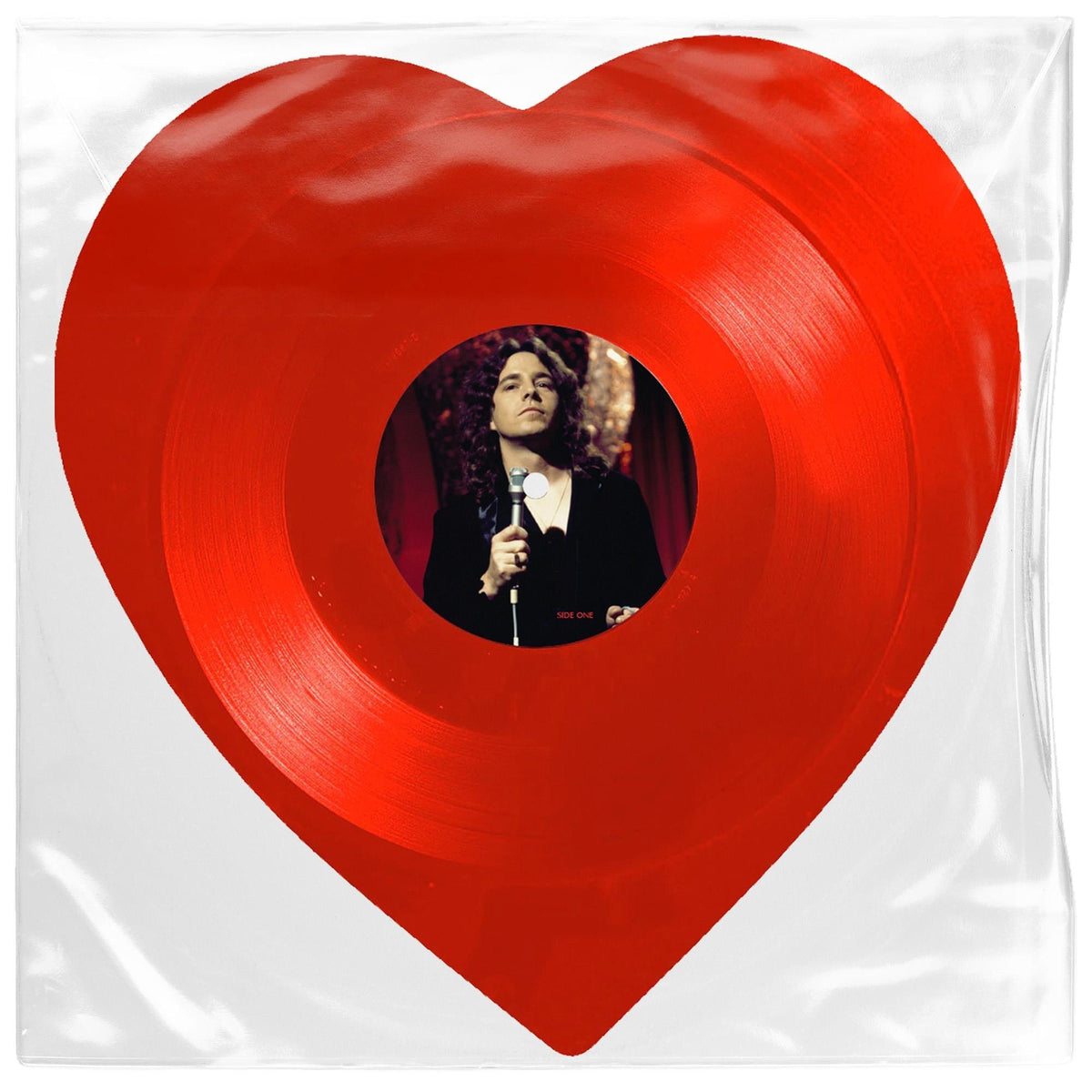 John Paul Young - Love Is In The Air - Heart Shaped 12" Vinyl Single Record { vinyl }