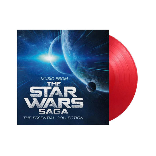 John Williams - Music From The Star Wars Saga: Essential Collection - Red Vinyl LP Record { vinyl }