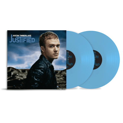 Justin Timberlake - Justified - Light Blue Vinyl LP Record { vinyl }