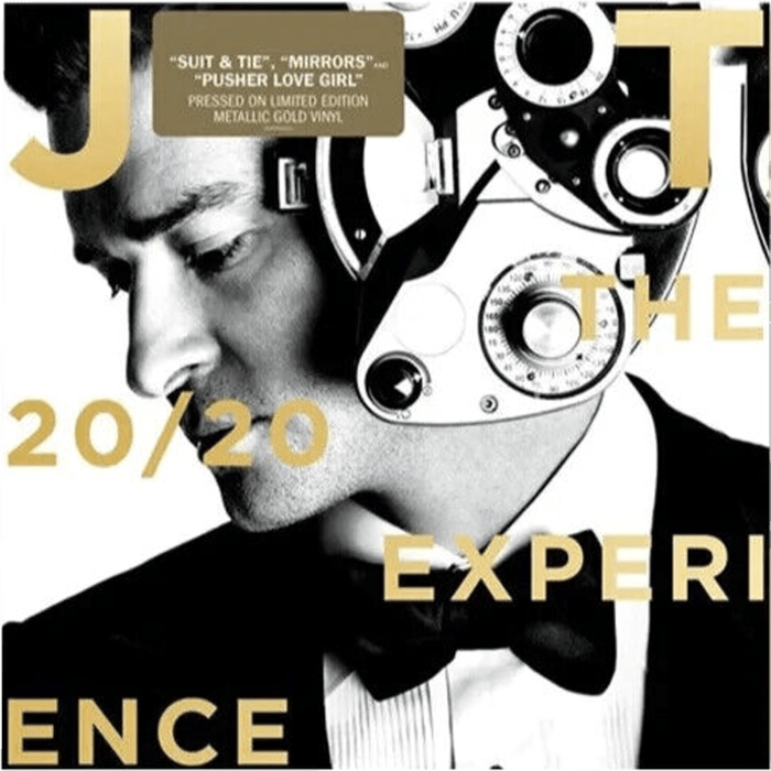 Justin Timberlake - The 20/20 Experience - Limited Edition Gold Vinyl LP Record { vinyl }