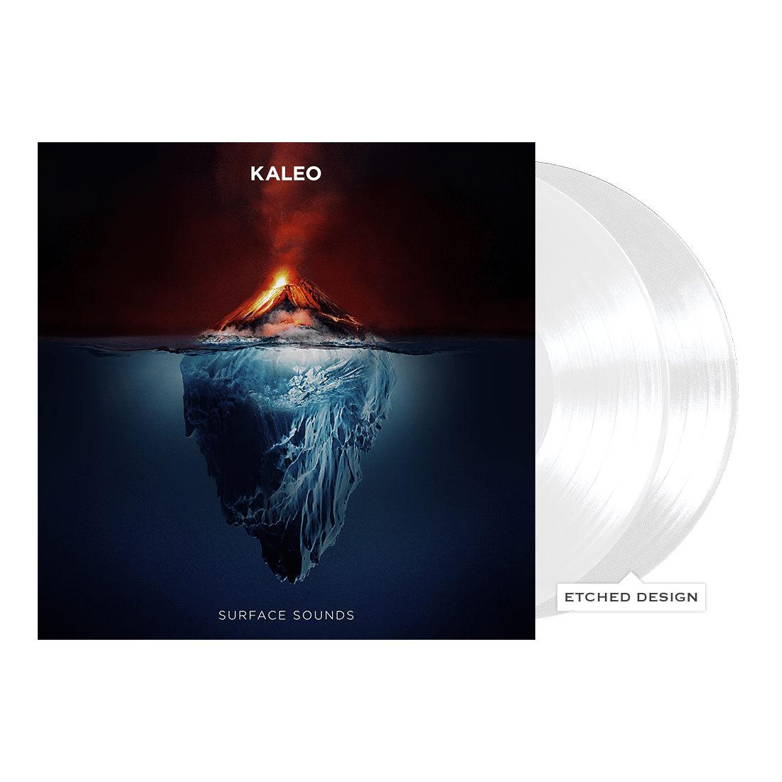 Kaleo - Surface Sounds - White Vinyl LP Record { vinyl }