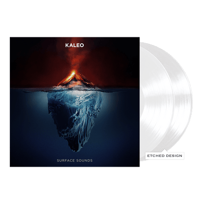 Kaleo - Surface Sounds - White Vinyl LP Record { vinyl }