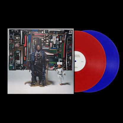 Kamasi Washington - Fearless Movement - Red & Blue Vinyl LP Record { vinyl }