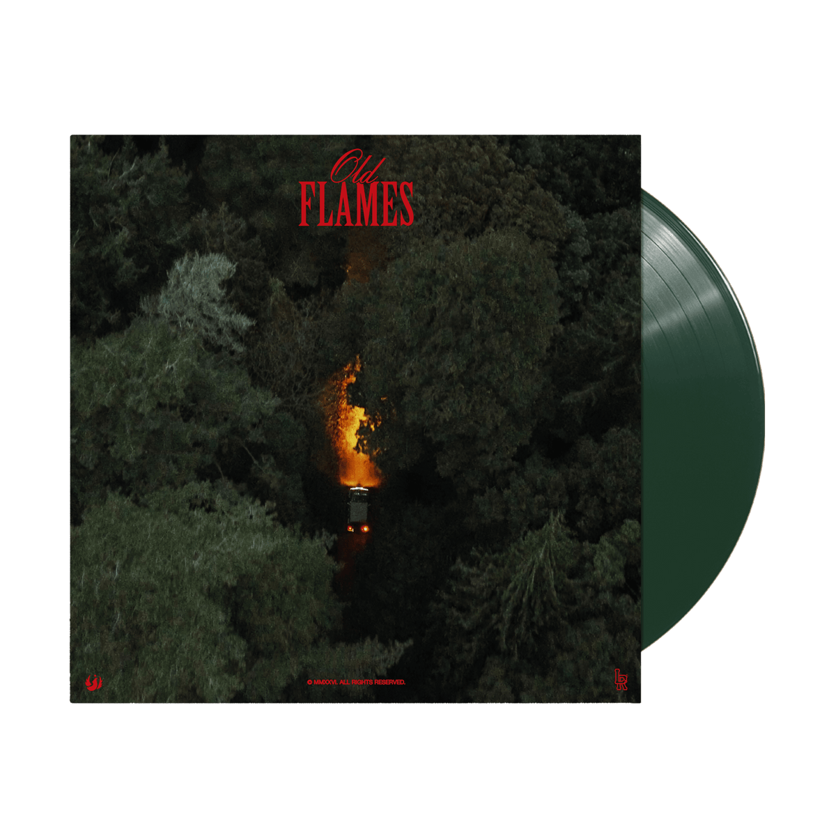 La Roux - Old Flames - Indie Exclusive Dark Green Vinyl LP Record { vinyl }