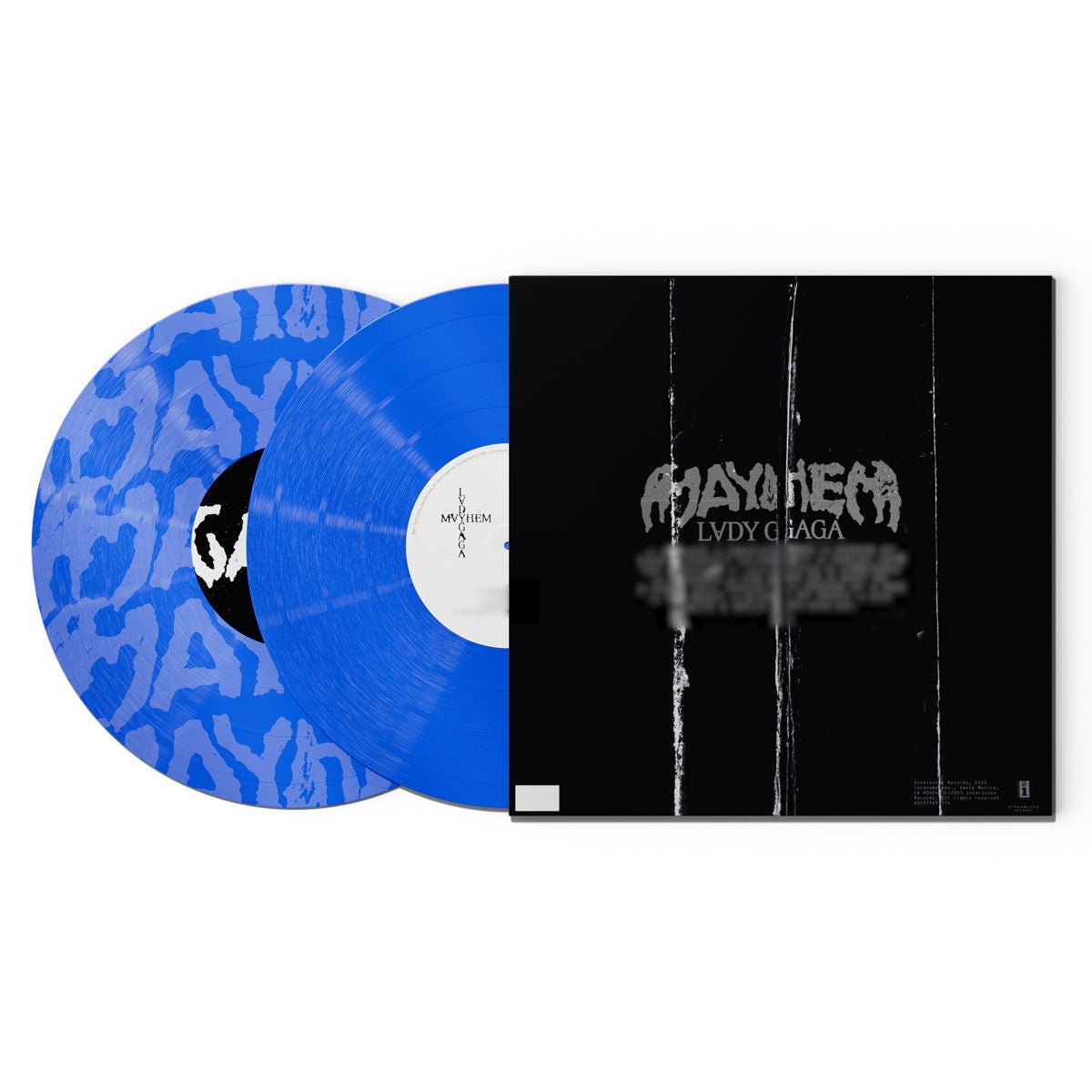 Lady Gaga - Mayhem - Blue Vinyl LP Record { vinyl }