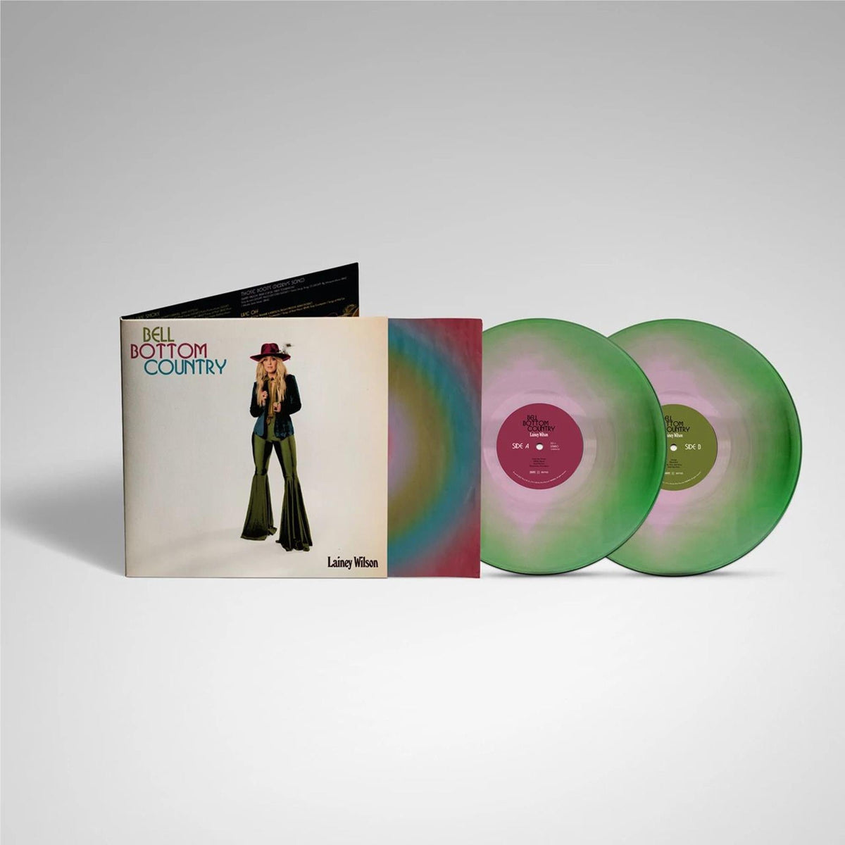 Lainey Wilson - Bell Bottom Country - Watermelon Vinyl LP Record { vinyl }