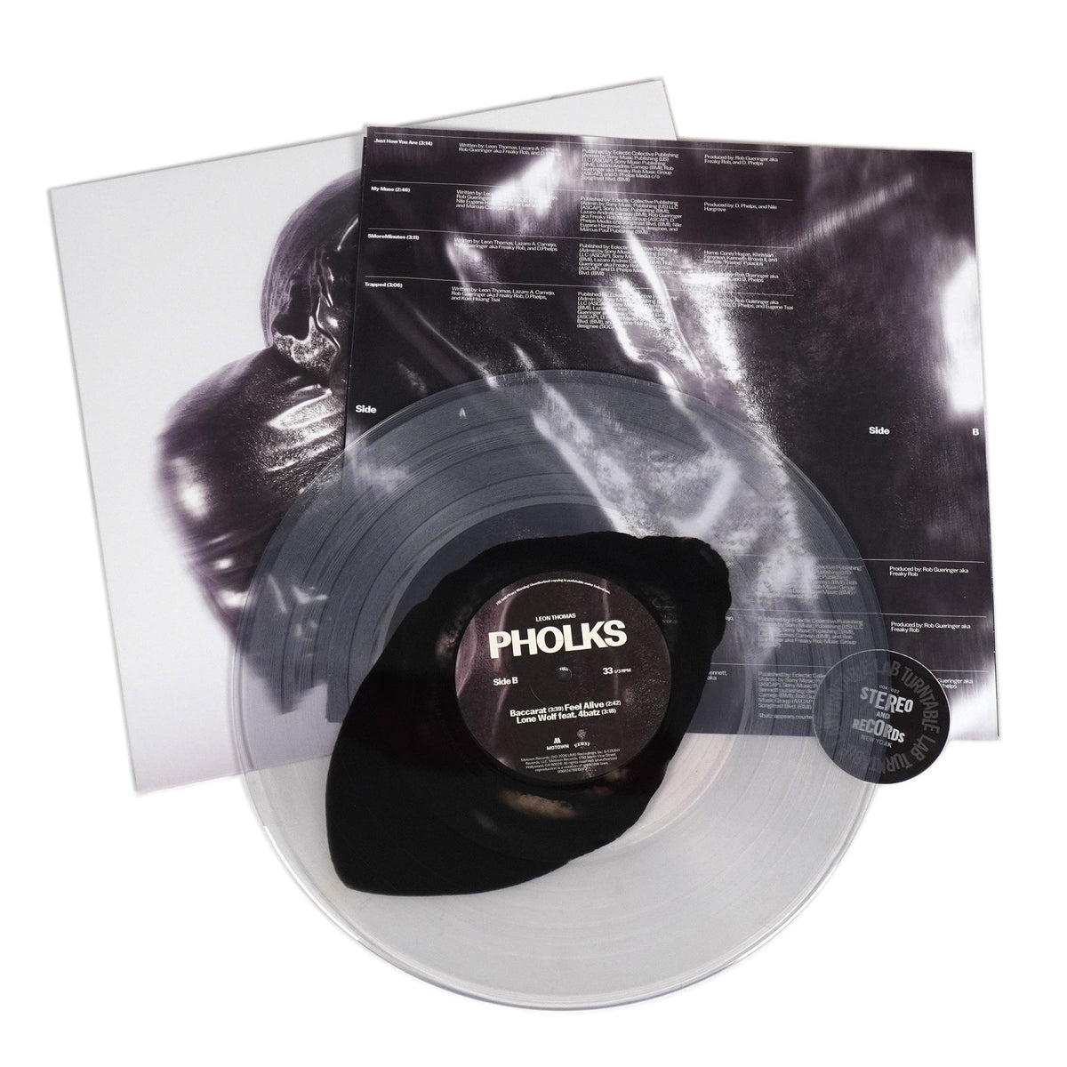 Leon Thomas - Pholks EP - Black & Clear 12" Vinyl Record { vinyl }