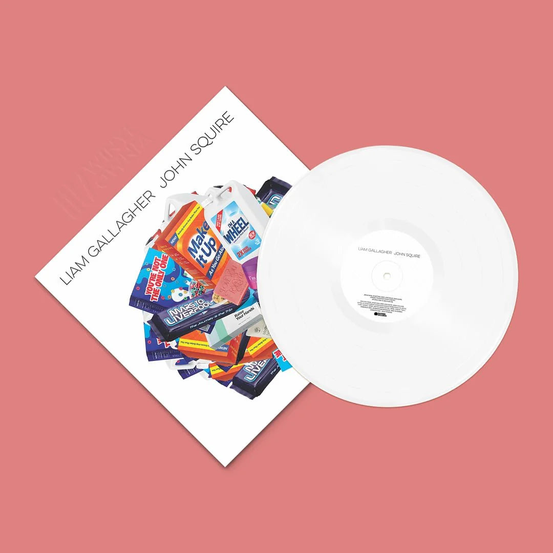 Liam Gallagher & John Squire - Liam Gallagher & John Squire - White Vinyl LP Record { vinyl }