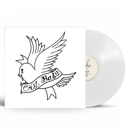 Lil Peep - crybaby - White Vinyl LP Record { vinyl }