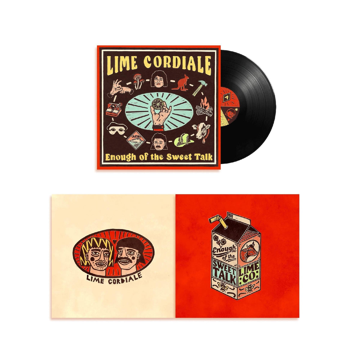 Lime Cordiale - Enough Of The Sweet Talk - Vinyl LP Record { vinyl }