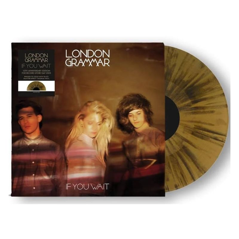 London Grammar - If You Wait - Gold Splattered Vinyl LP Record { vinyl }