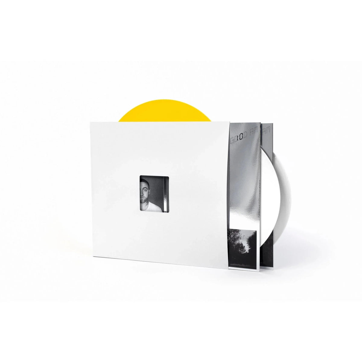 Mac Miller - GO:OD AM (10th Anniversary) - Yellow & Clear Vinyl LP Record { vinyl }