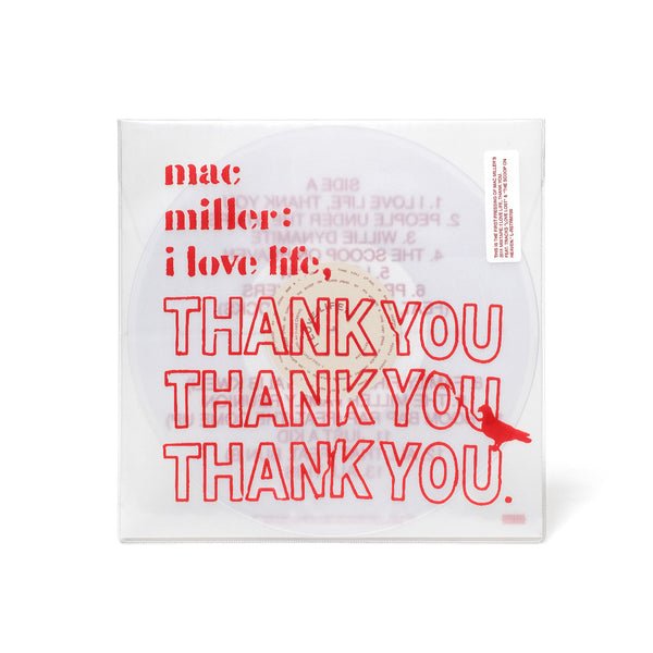 Mac Miller - I Love Life, Thank You - Clear Vinyl LP Record { vinyl }