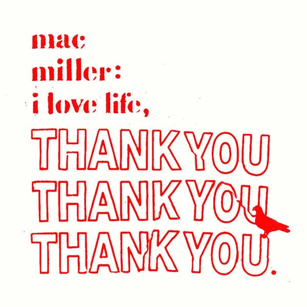 Mac Miller - I Love Life, Thank You - Clear Vinyl LP Record { vinyl }