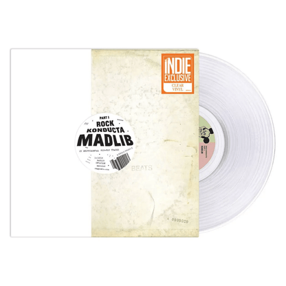 Madlib - Rock Konducta Pt. 1 - Clear Vinyl LP Record { vinyl }