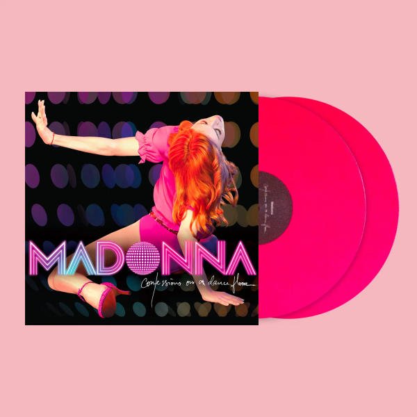 Madonna - Confessions On A Dancefloor - Limited Edition Pink Vinyl LP Record { vinyl }