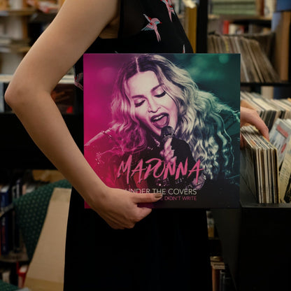 Madonna – Under The Covers – Clear Vinyl LP Record { vinyl }