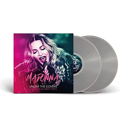 Madonna – Under The Covers – Clear Vinyl LP Record { vinyl }