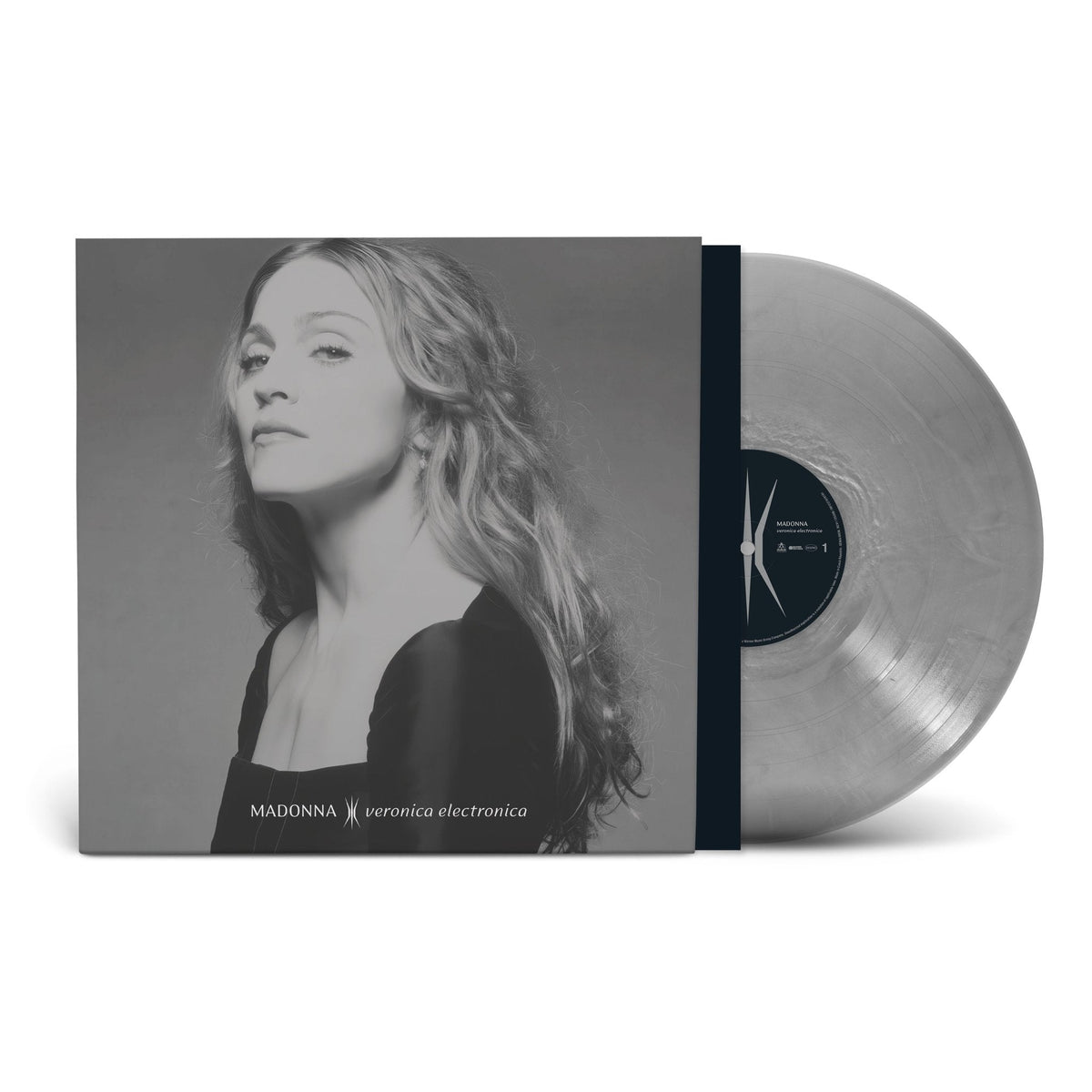 Madonna - Veronica Electronica - Silver Vinyl LP Record { vinyl }