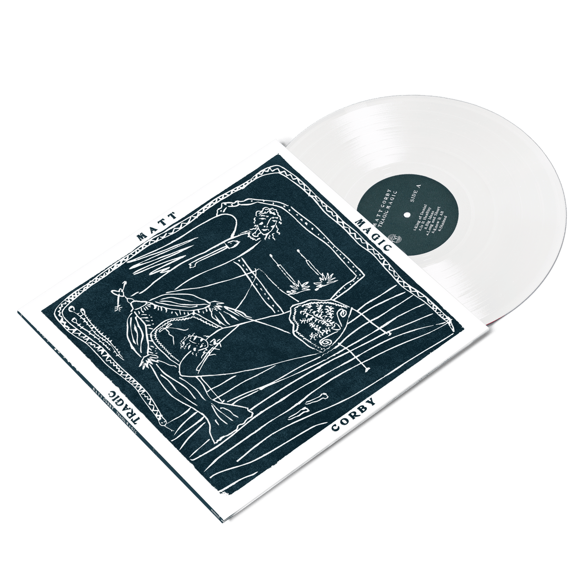 Matt Corby - Tragic Magic - White Vinyl LP Record { vinyl }