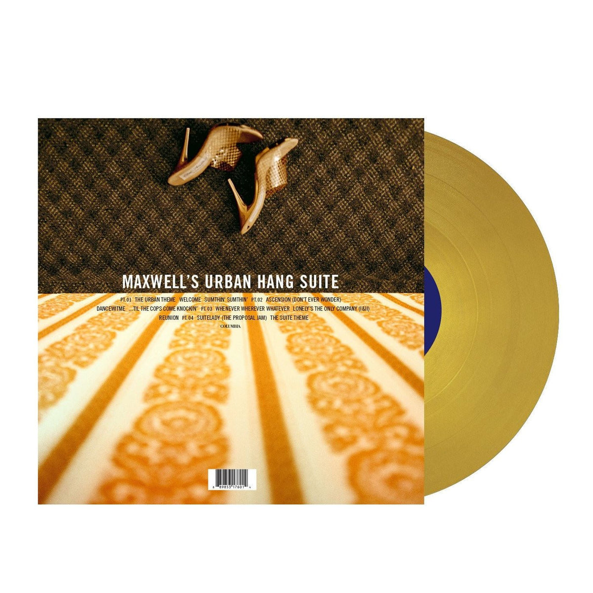 Maxwell - Maxwell's Urban Hang Suite - Gold Vinyl LP Record { vinyl }