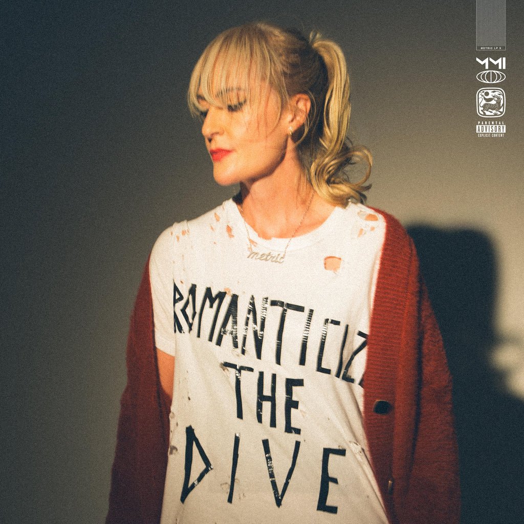 Metric - Romanticize The Drive - Metallic Silver Vinyl LP Record { vinyl }