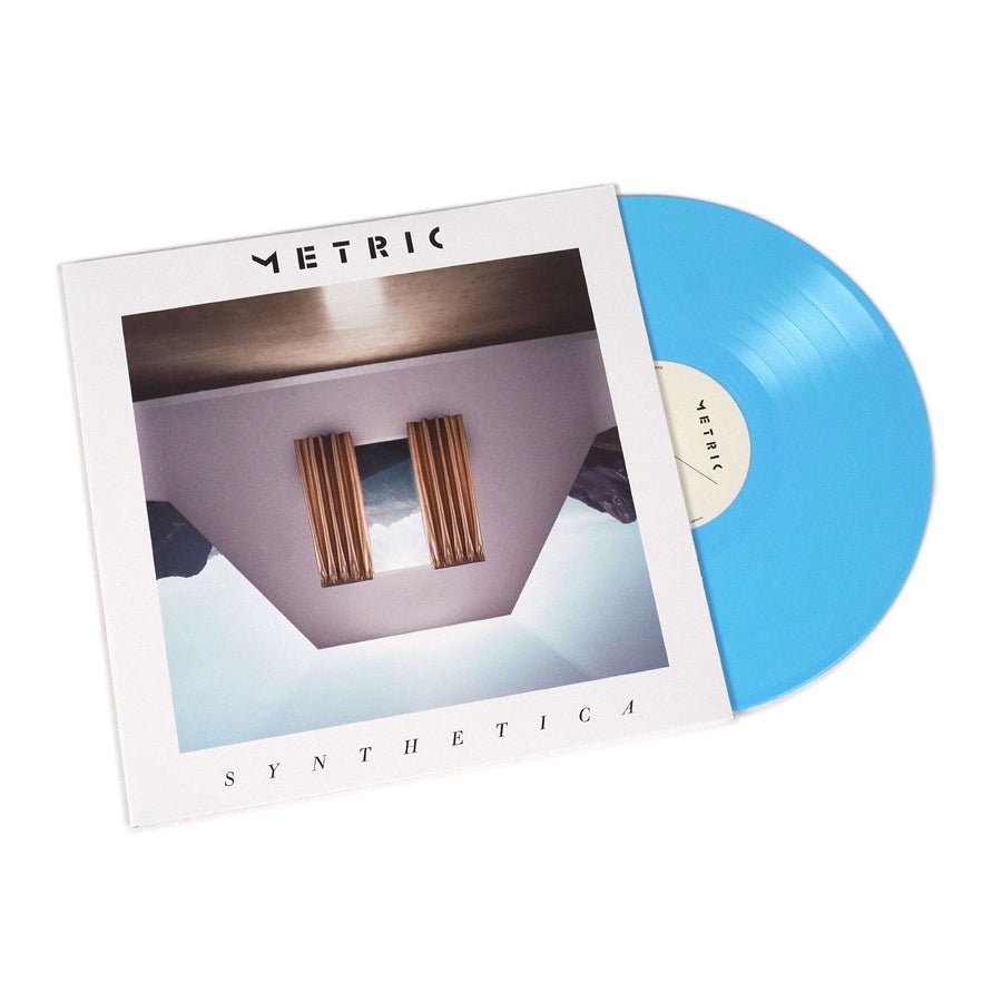 Metric - Synthetica - Baby Blue Vinyl LP Record { vinyl }