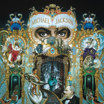 Michael Jackson - Dangerous - Picture Disc Vinyl LP Record { vinyl }