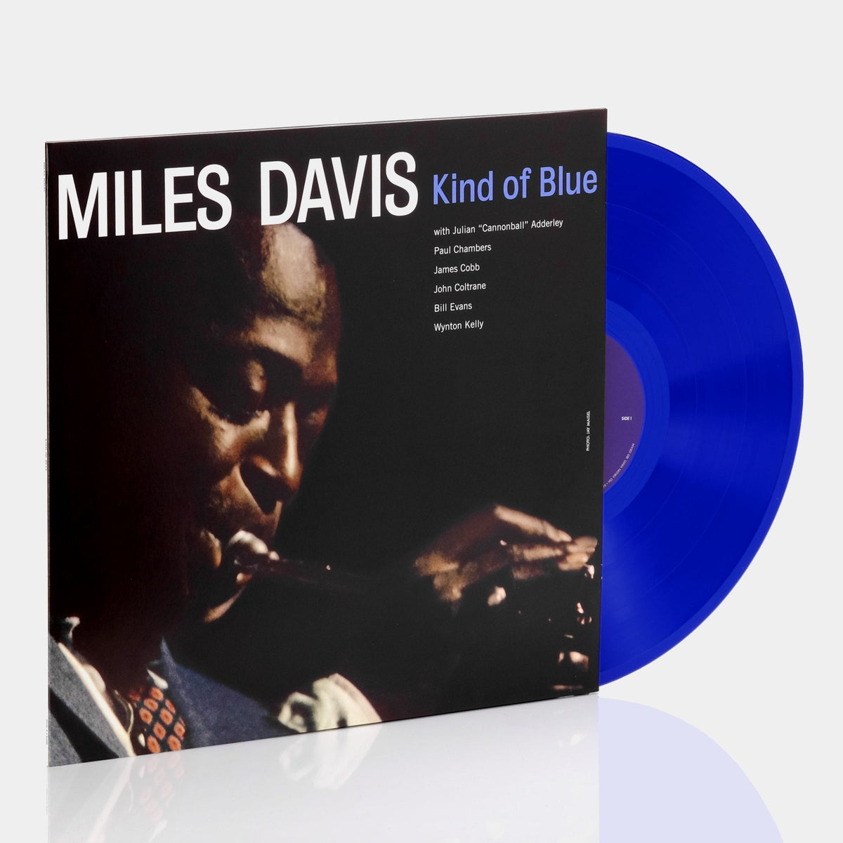 Miles Davis – Kind Of Blue – Blue Vinyl LP Record { vinyl }