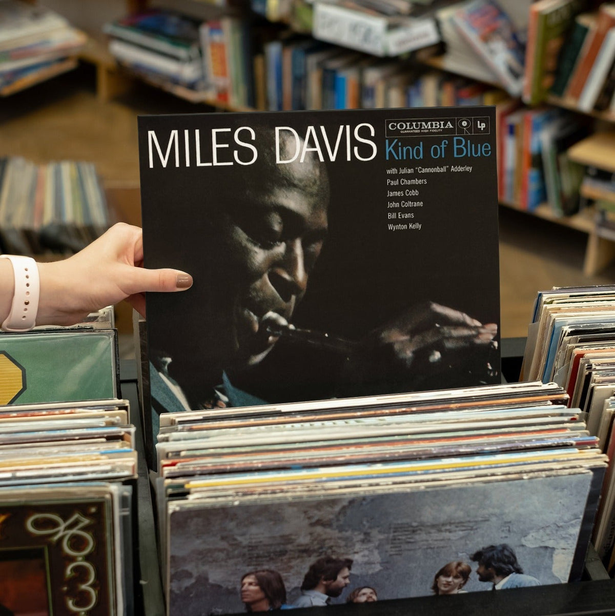 Miles Davis – Kind Of Blue – Blue Vinyl LP Record { vinyl }